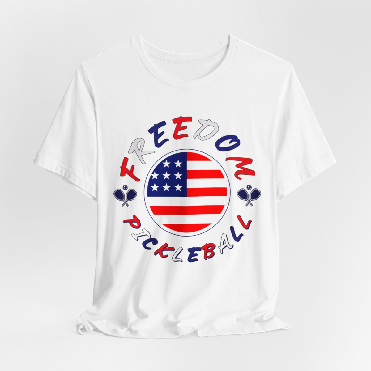 Pickleball Freedom - Unisex  Short Sleeve T-Shirt