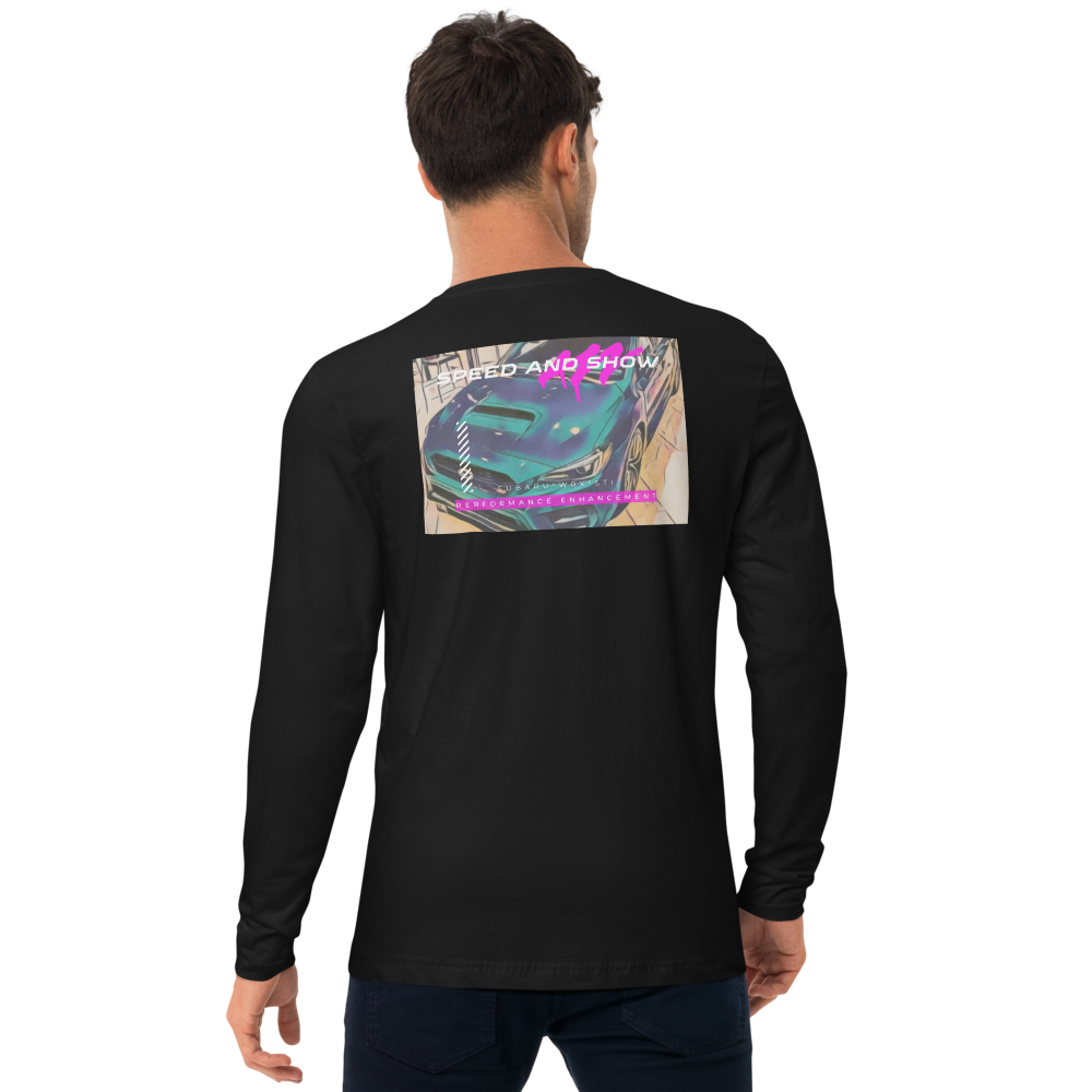 Long Sleeve Fitted Crew - STI