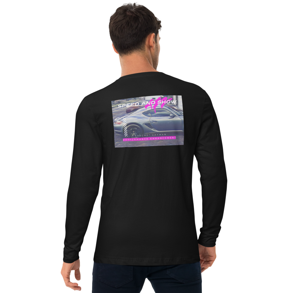Long Sleeve Fitted Crew - PORSCE