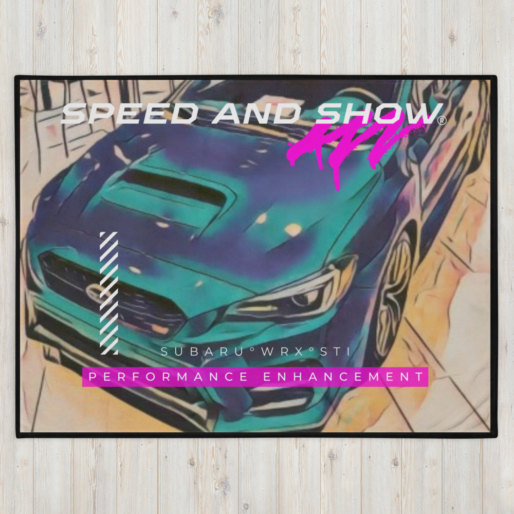 SPEED AND SHOW Throw Blanket - STI