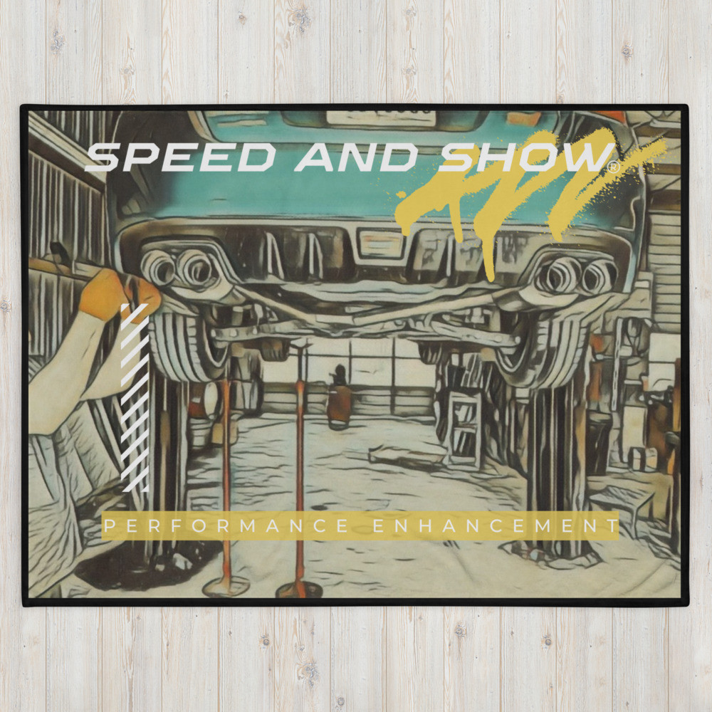 SPEED AND SHOW Throw Blanket - Shop 2