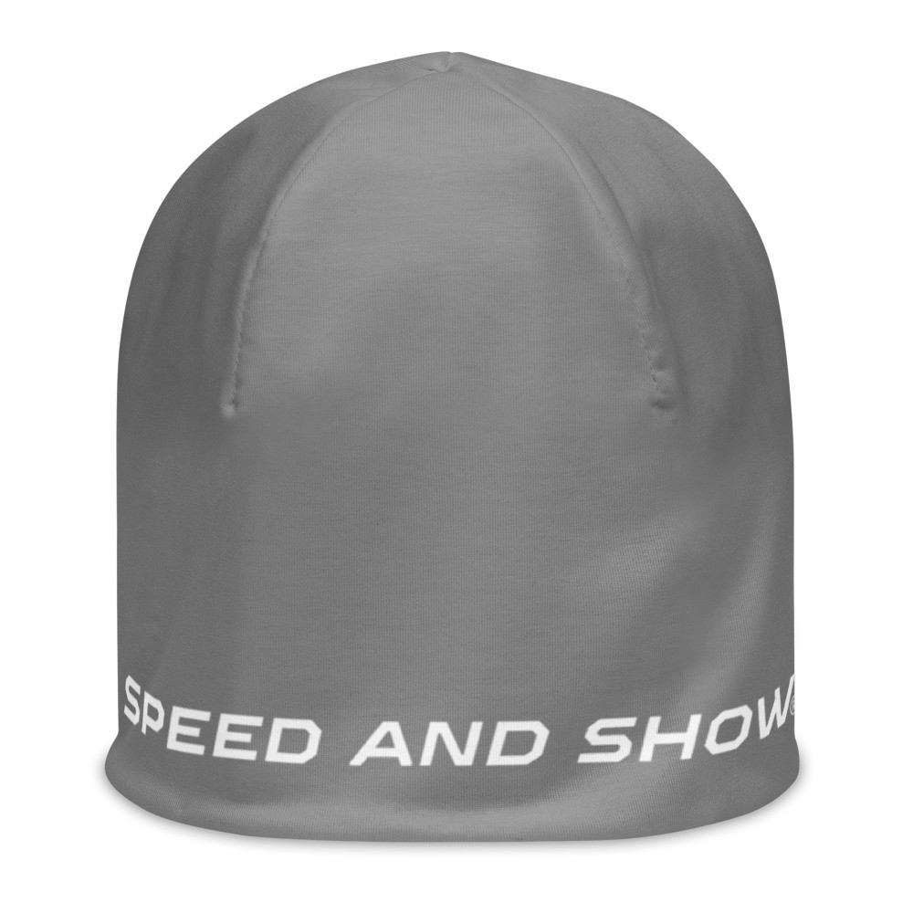 SPEED AND SHOW All-Over Print Beanie