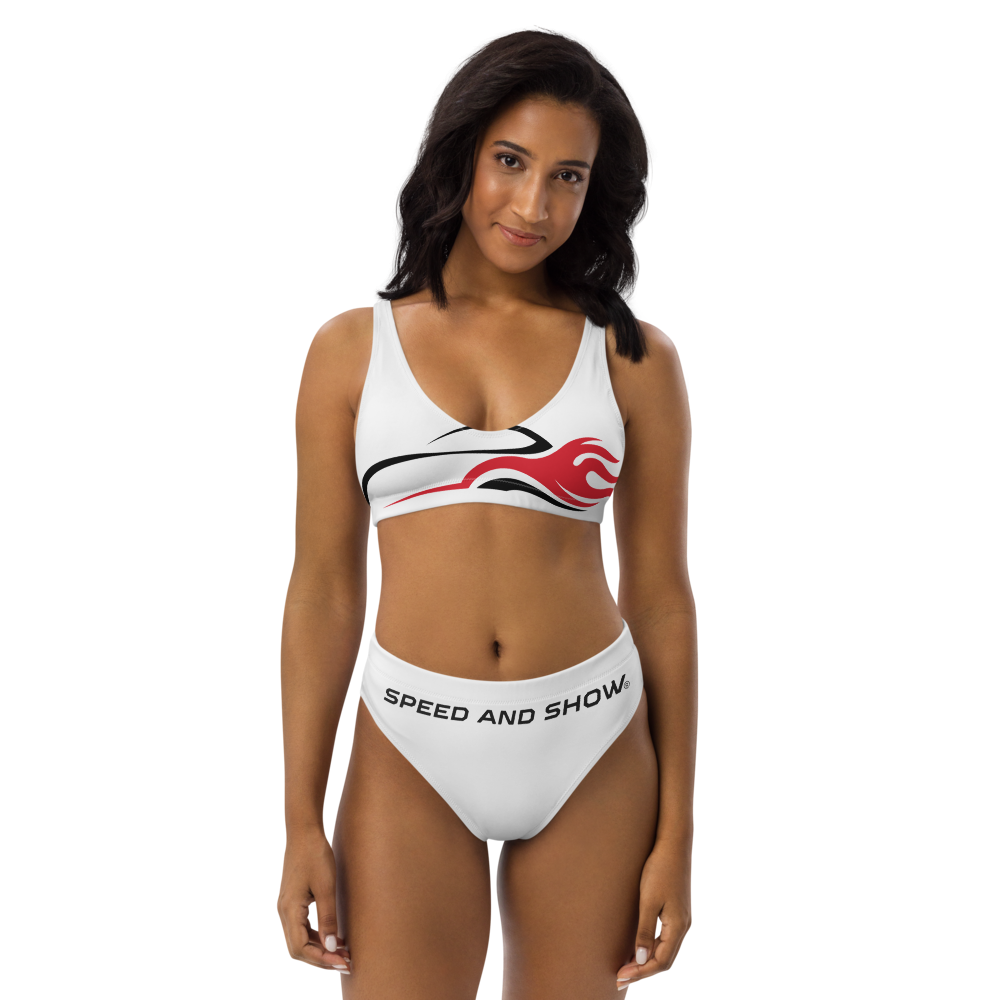 SPEED AND SHOW high-waisted speedy bikini