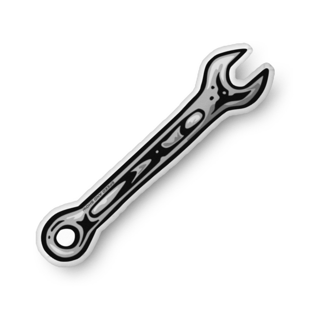 Speed and Show Wrench custom-shaped pillow