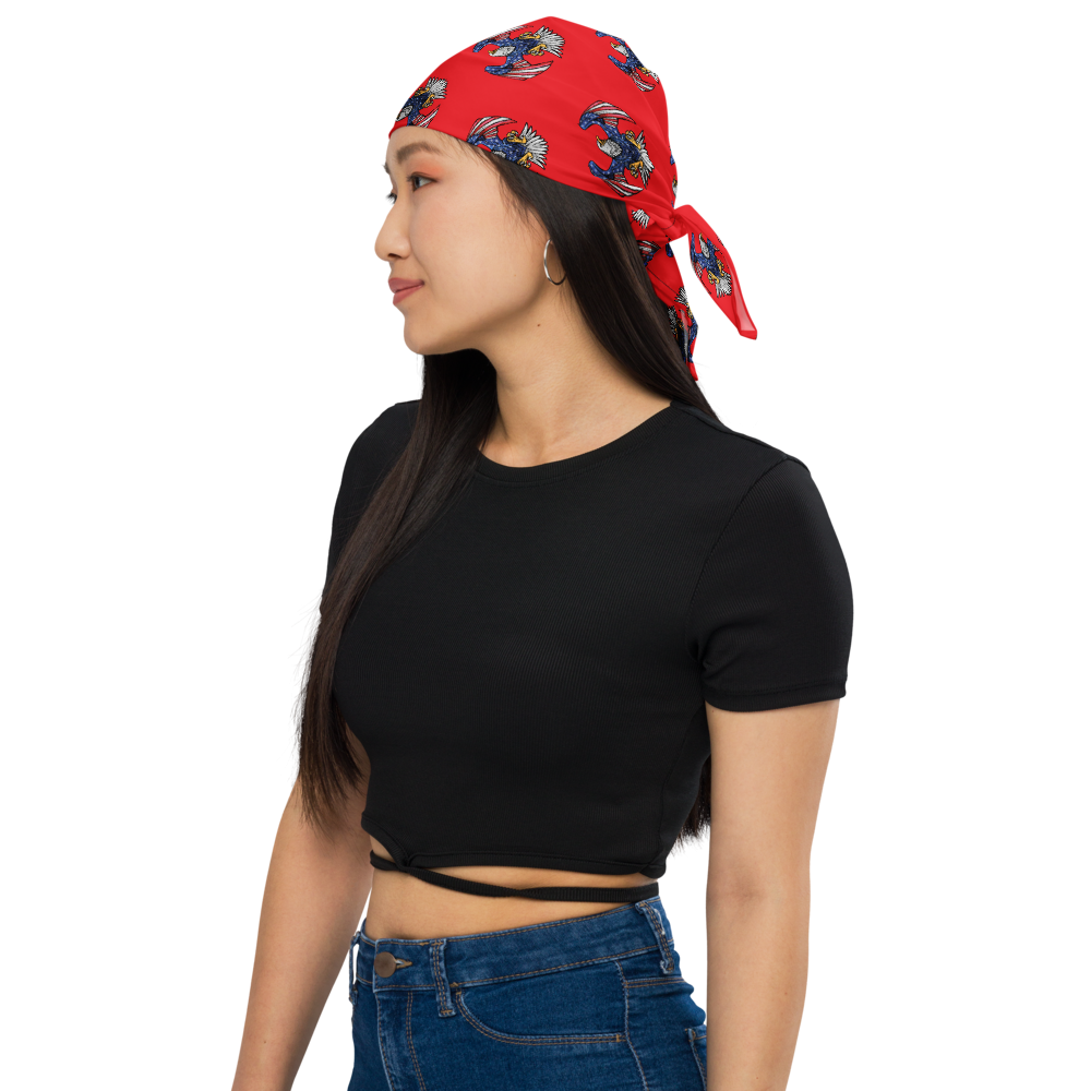 Patriot Series American Eagle print bandana