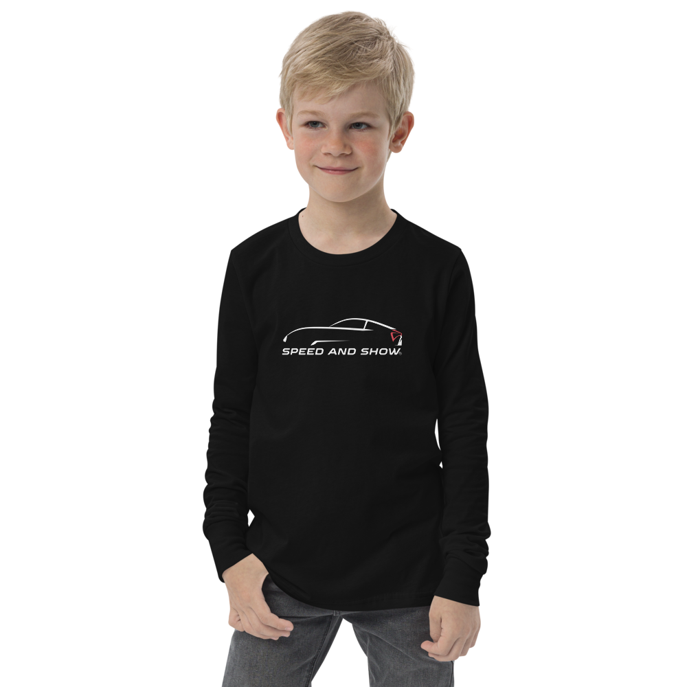 Speed and Show Raceway Youth (unisex) long sleeve tee