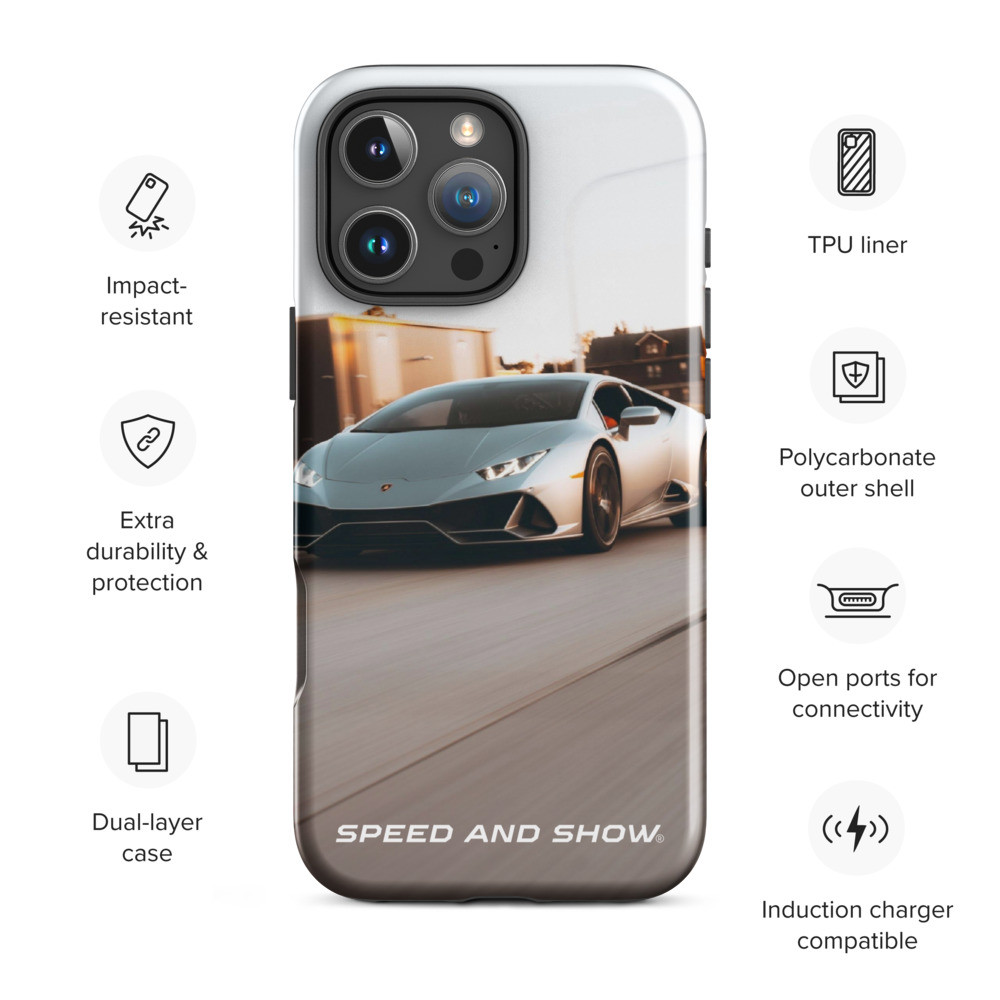 Speed and Show Lambo Tough Case for iPhone®