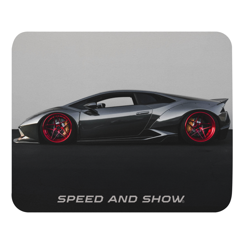 Speed and Show Lambo Mouse pad