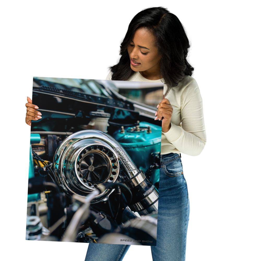 Speed and Show Shop Series Metal prints