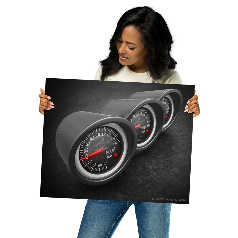 Speed and Show Shop Series Metal prints