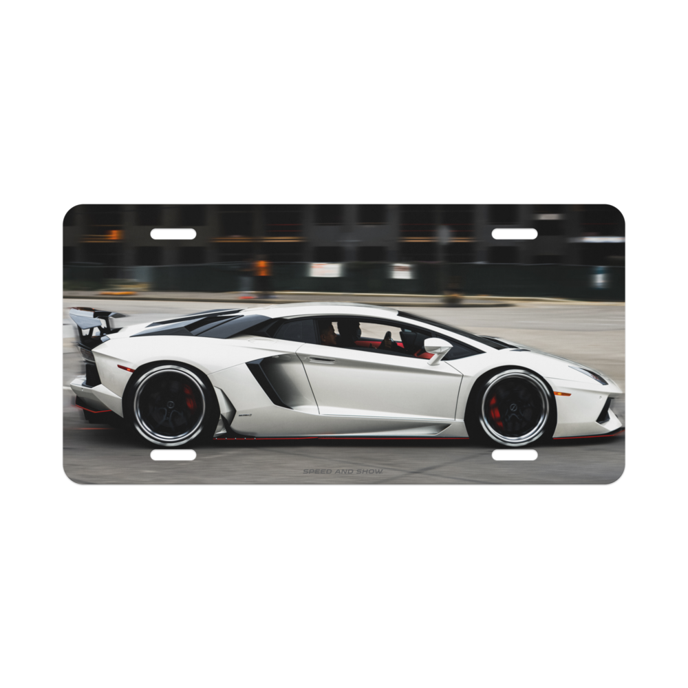 Vanity Exotic license plate - Pure Street Royalty