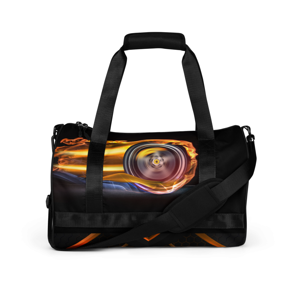 Limited Edition Burning Rubber gym bag