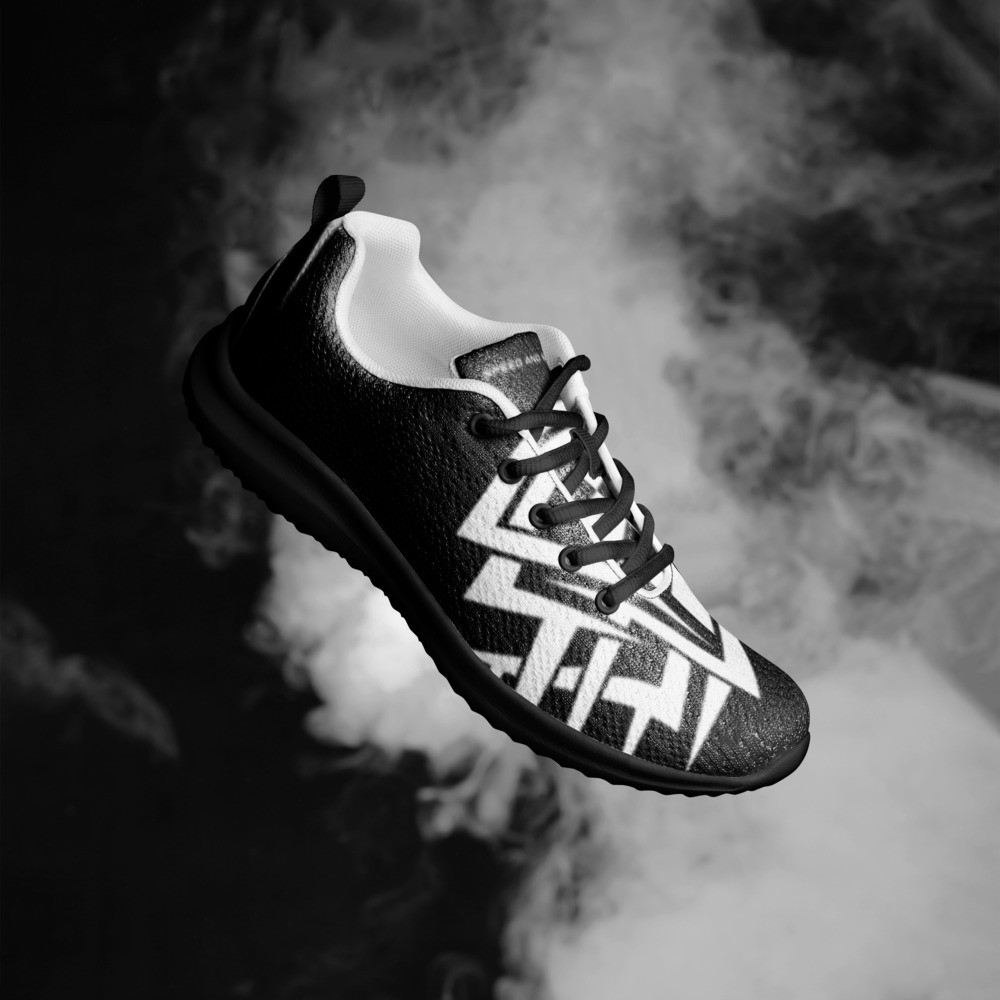 Men’s race track athletic shoes