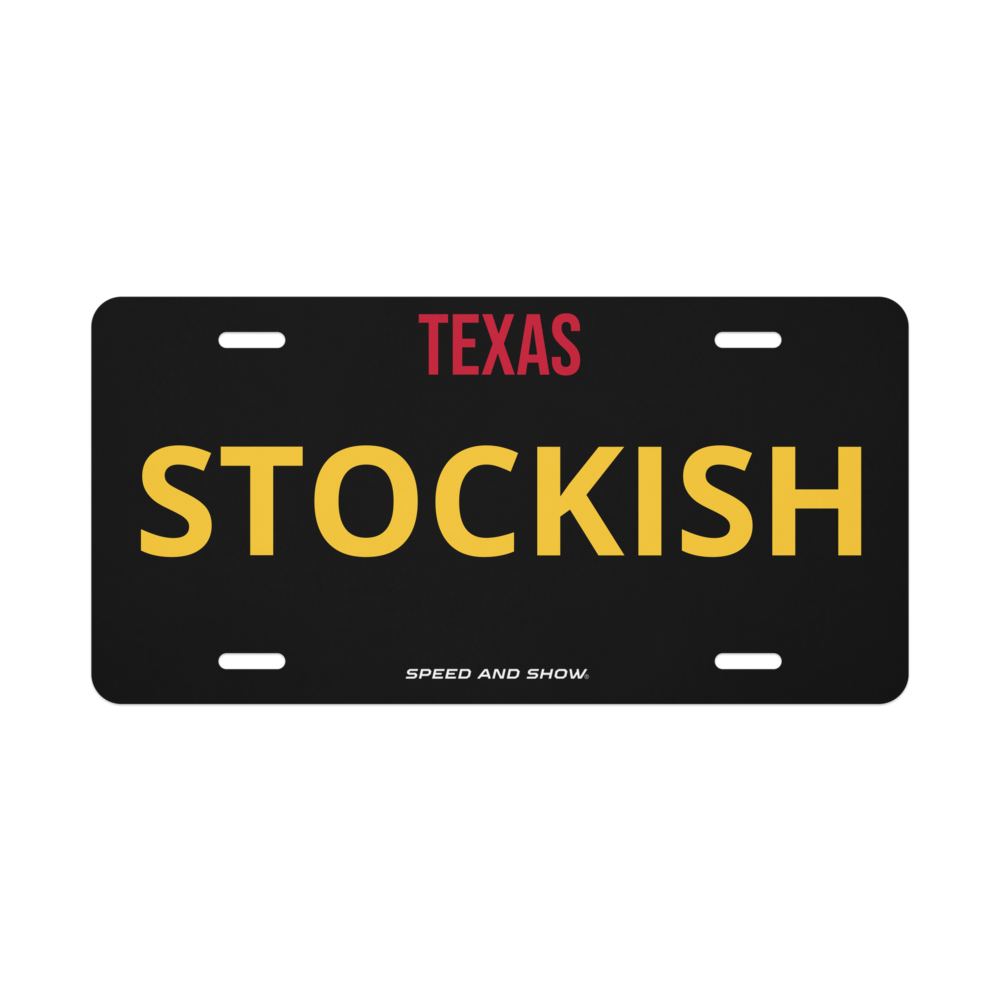 Vanity license plate 4
