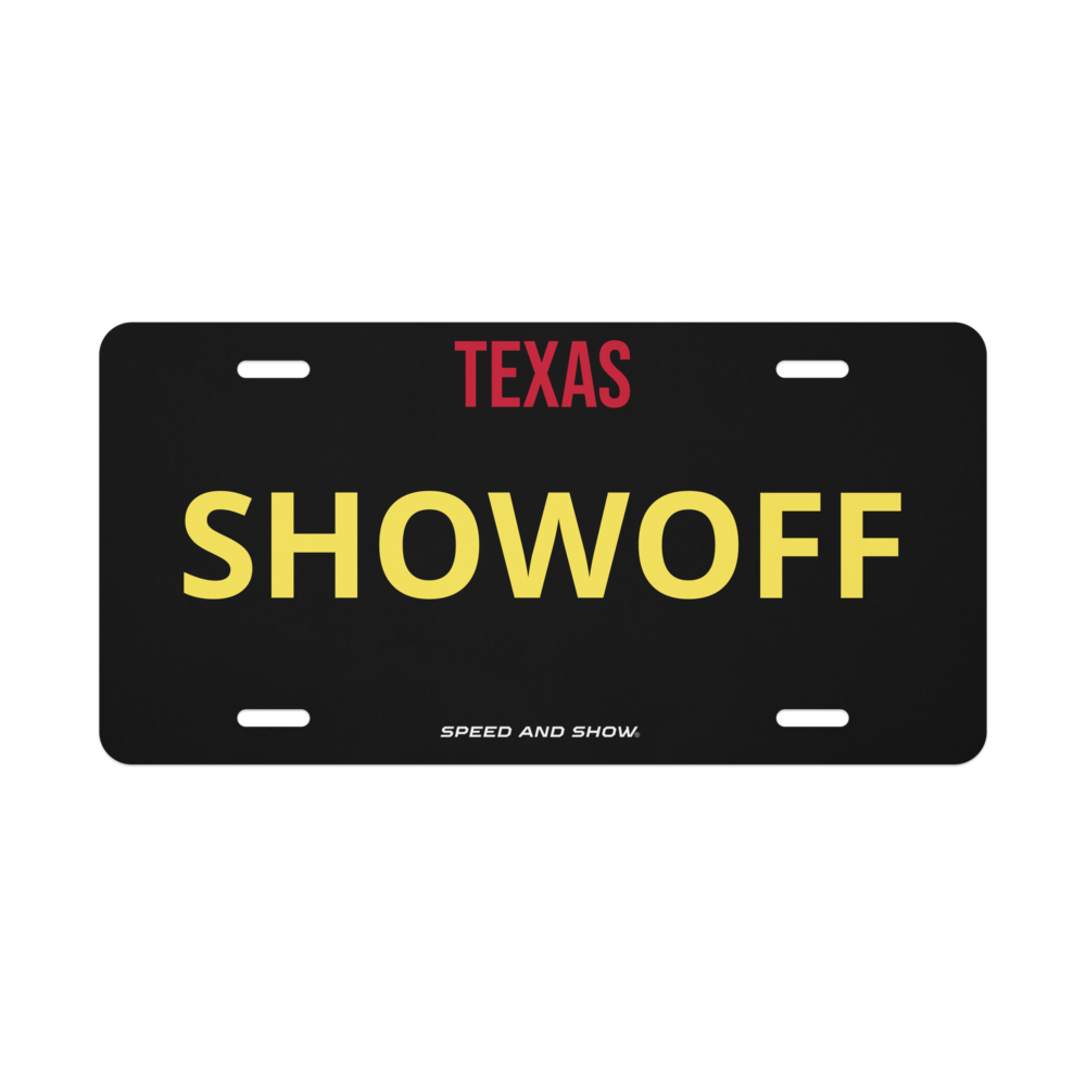 Vanity license plate 5
