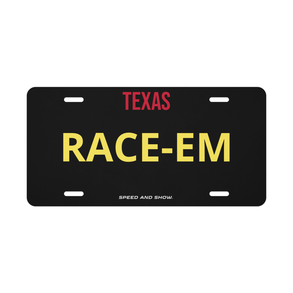 Vanity license plate 6
