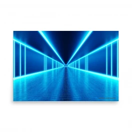 Futuristic Roadway poster
