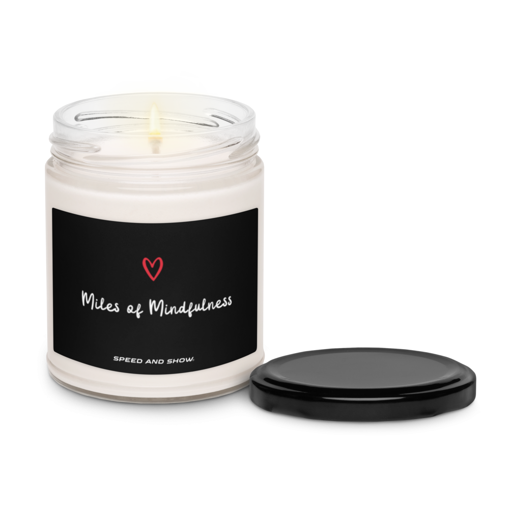 Miles of Mindfulness Scented soy candle