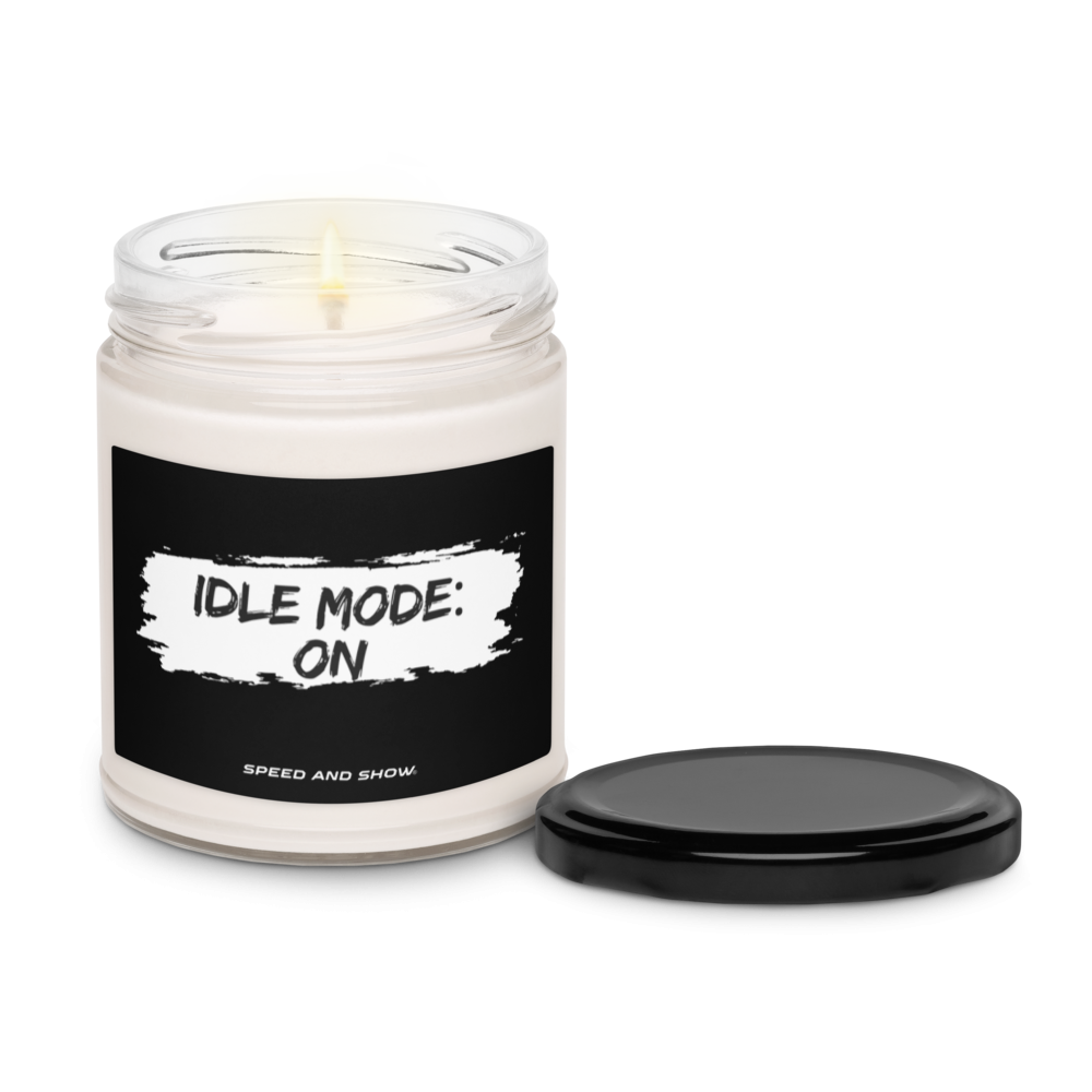 Idle Mode: On Scented soy candle