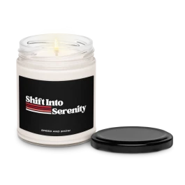 Shift into Serenity Scented soy candle