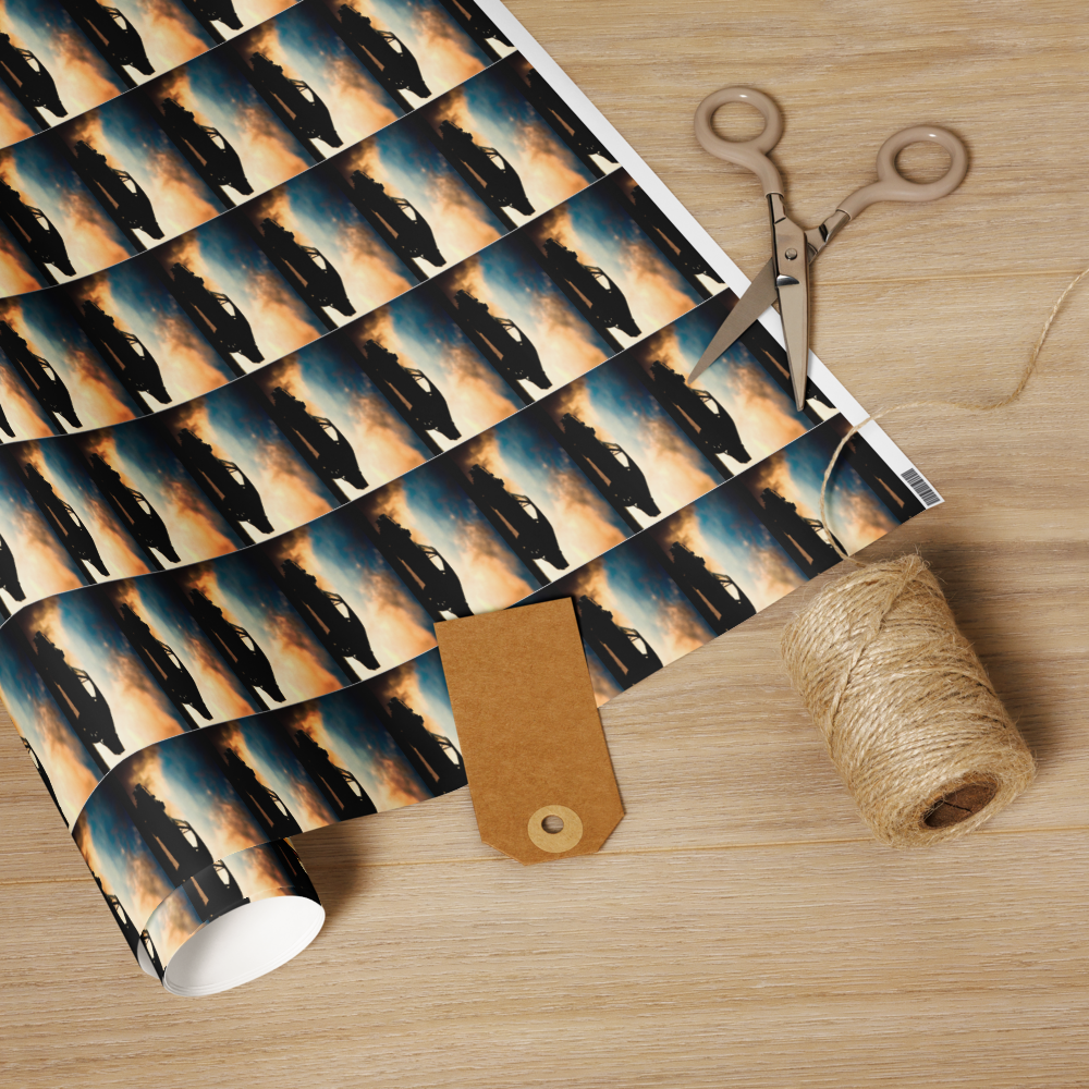 Classic Charger Wrapping paper roll
