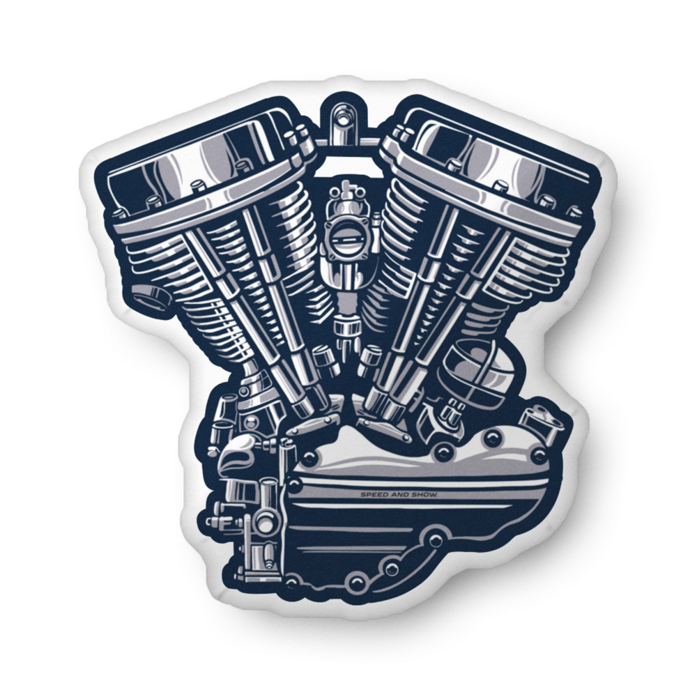 Motorcycle Engine Custom-shaped pillow