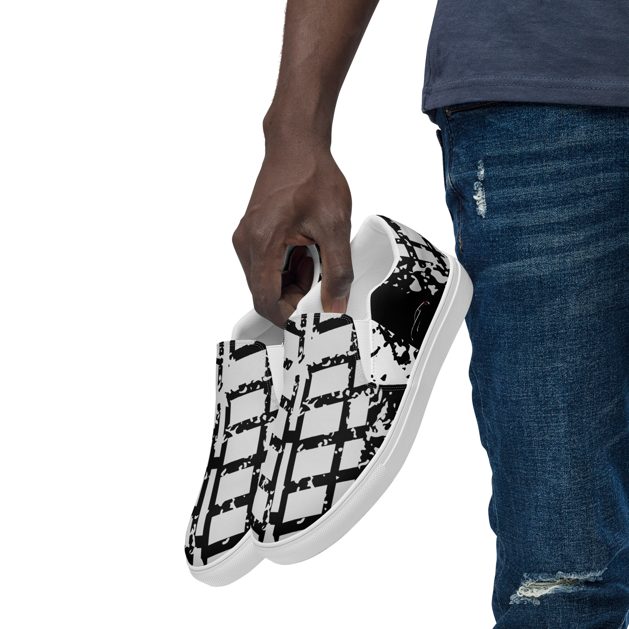 SPEED AND SHOW Street Tracks Men’s slip-on canvas shoes