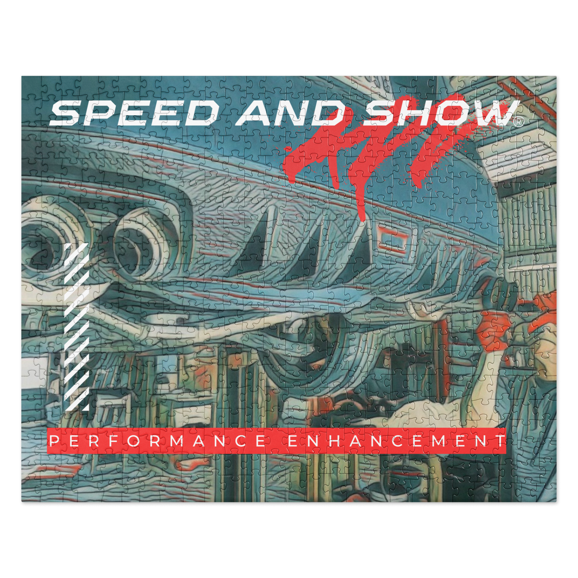SPEED AND SHOW Jigsaw puzzle
