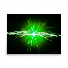 EV Inspired Art Series Poster - Green