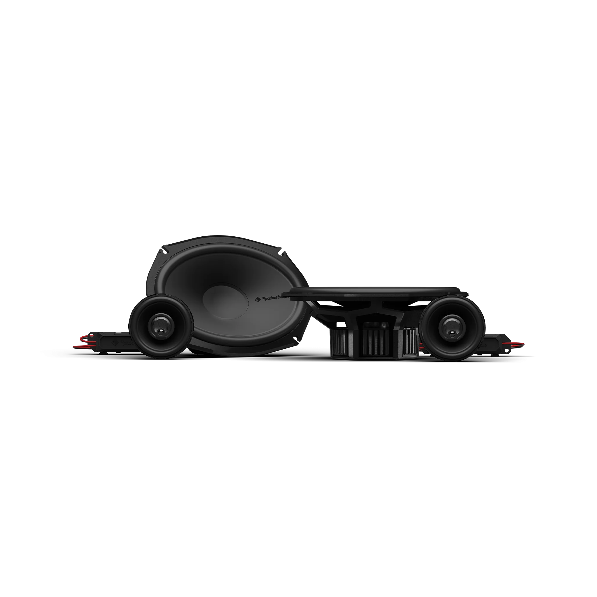 Rockford Fosgate Punch P3 6"x9” 3-Way Coax/Component System P3V2-69C2