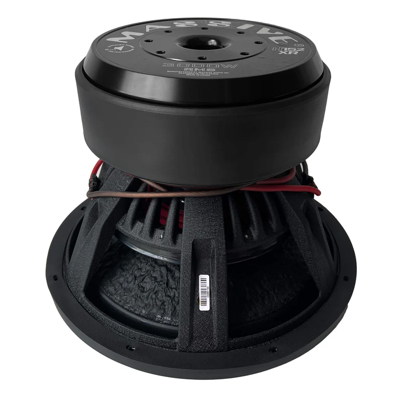 Massive H152XR - 15" 3000 Watts RMS Dual 2 Ohm 4" V.C. Mega Subwoofer