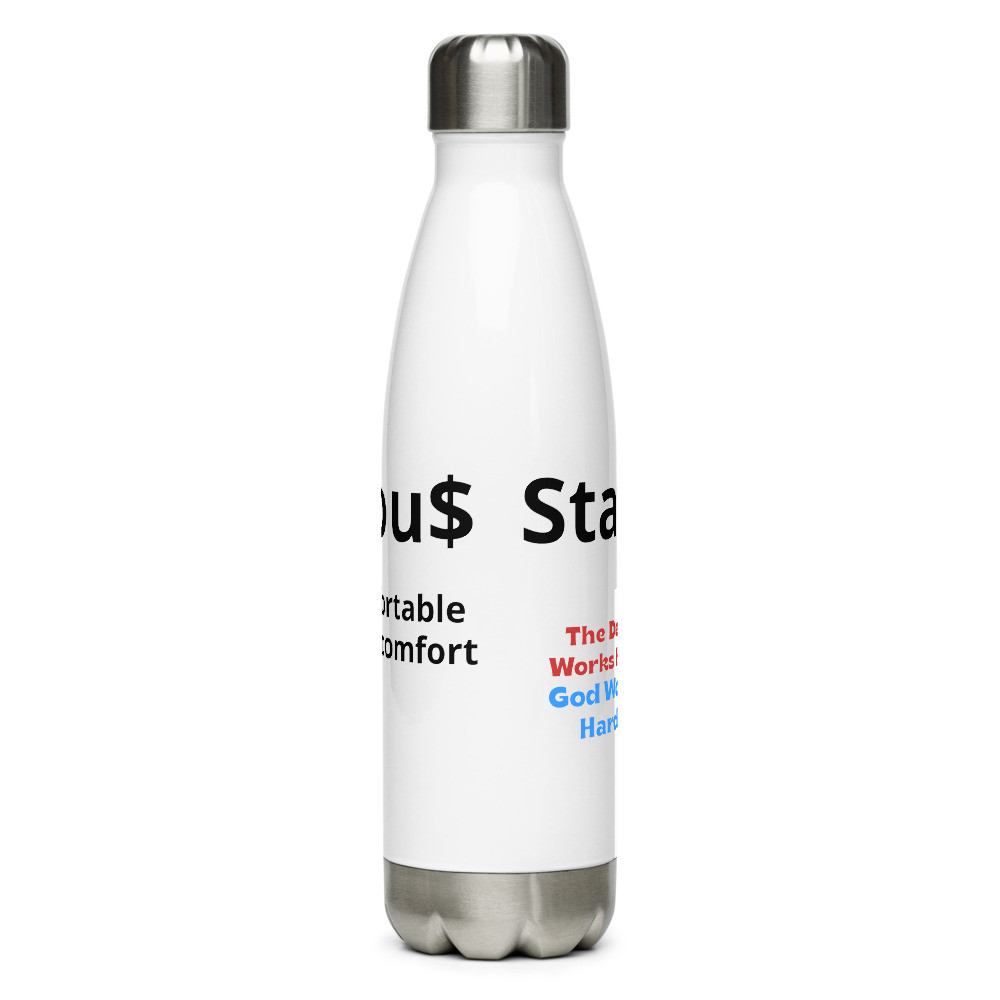 Stainless steel water bottle