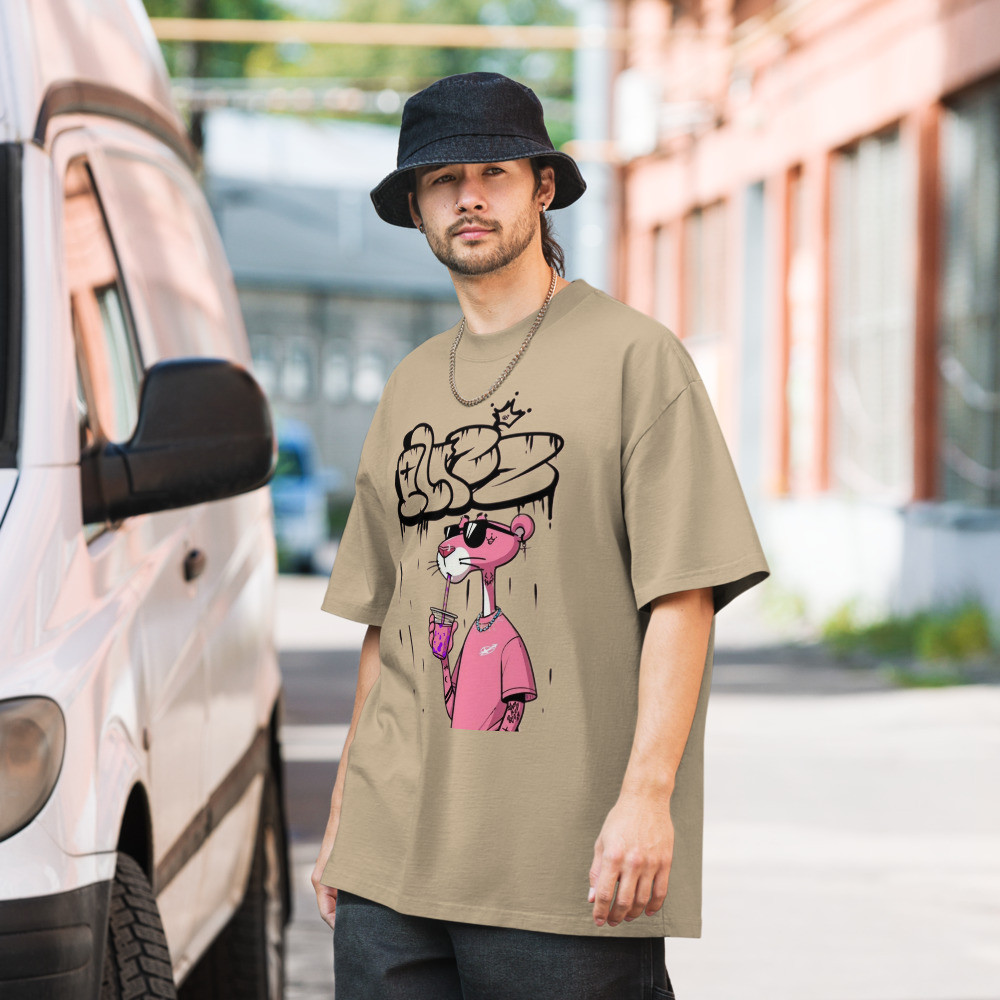 Camiseta oversize / FAMA COMPTON