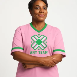 Custom Team Jersey - Pink - (No Name / Number on back)