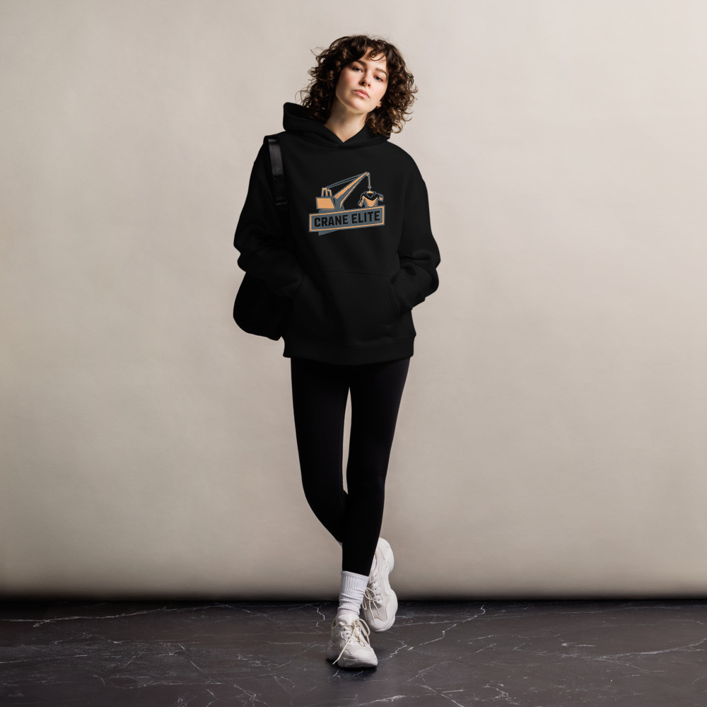 Crane Elite Branded Oversized Hoodie