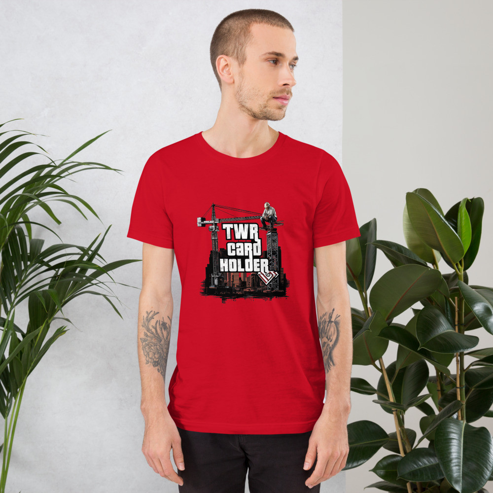 TWR Card Certification Holder T-Shirt