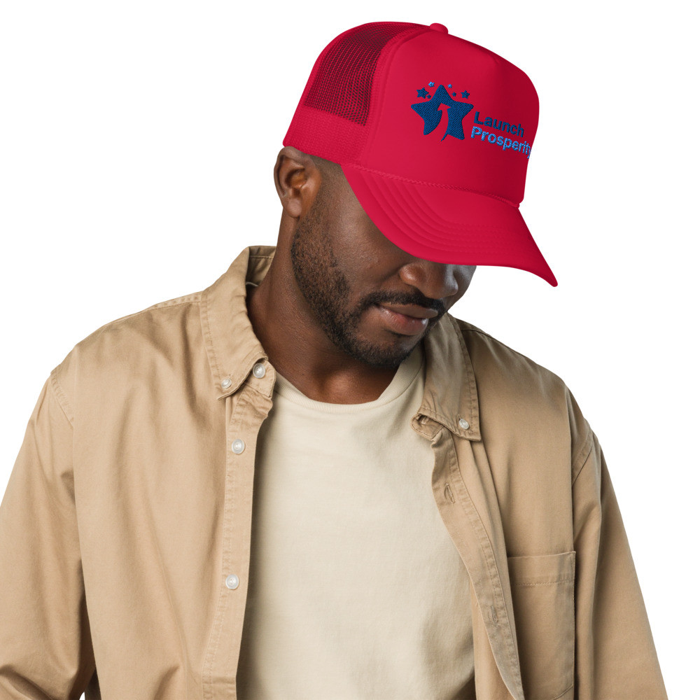 Foam Trucker Hat Merchandise Design