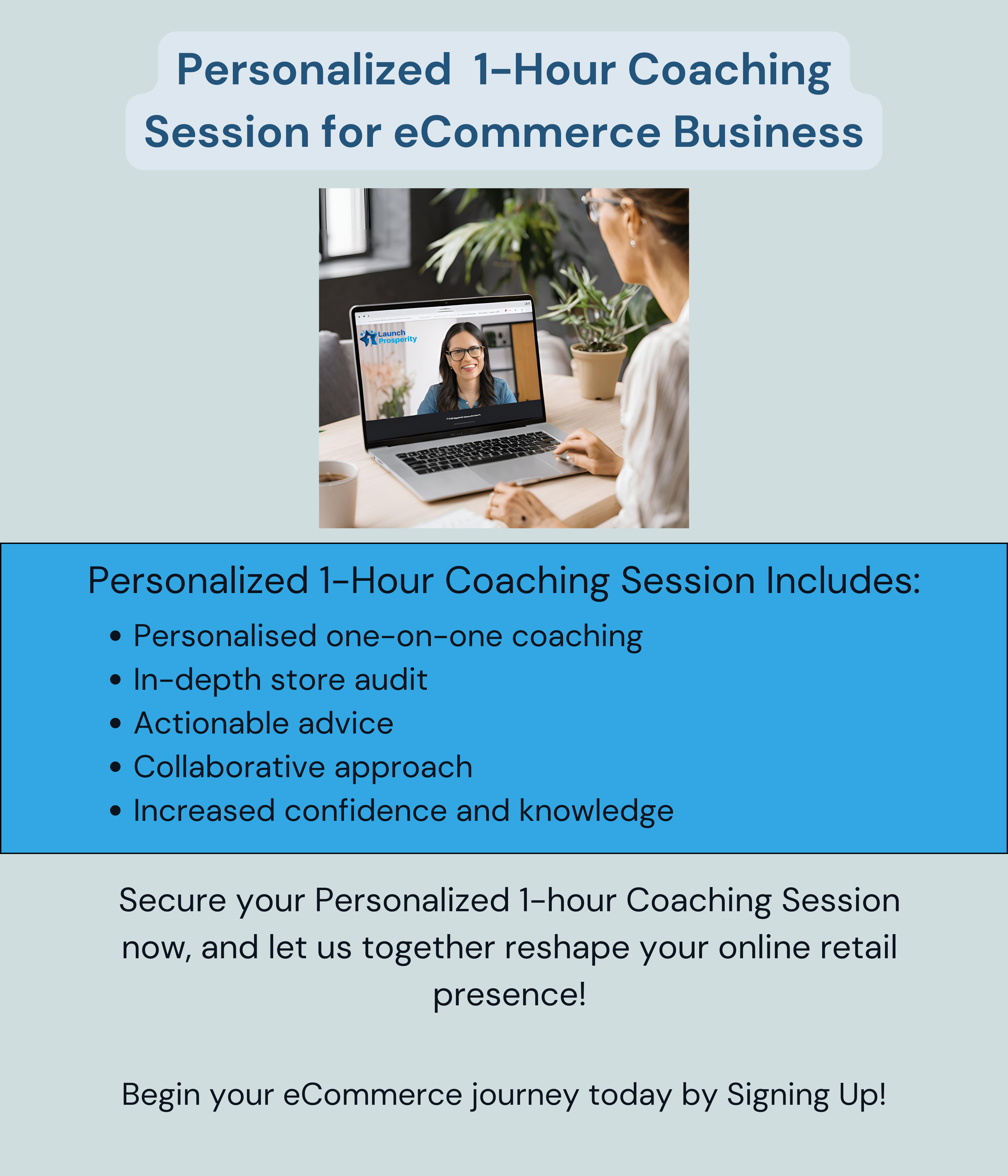 Personalized 1- Hour Coaching Session
