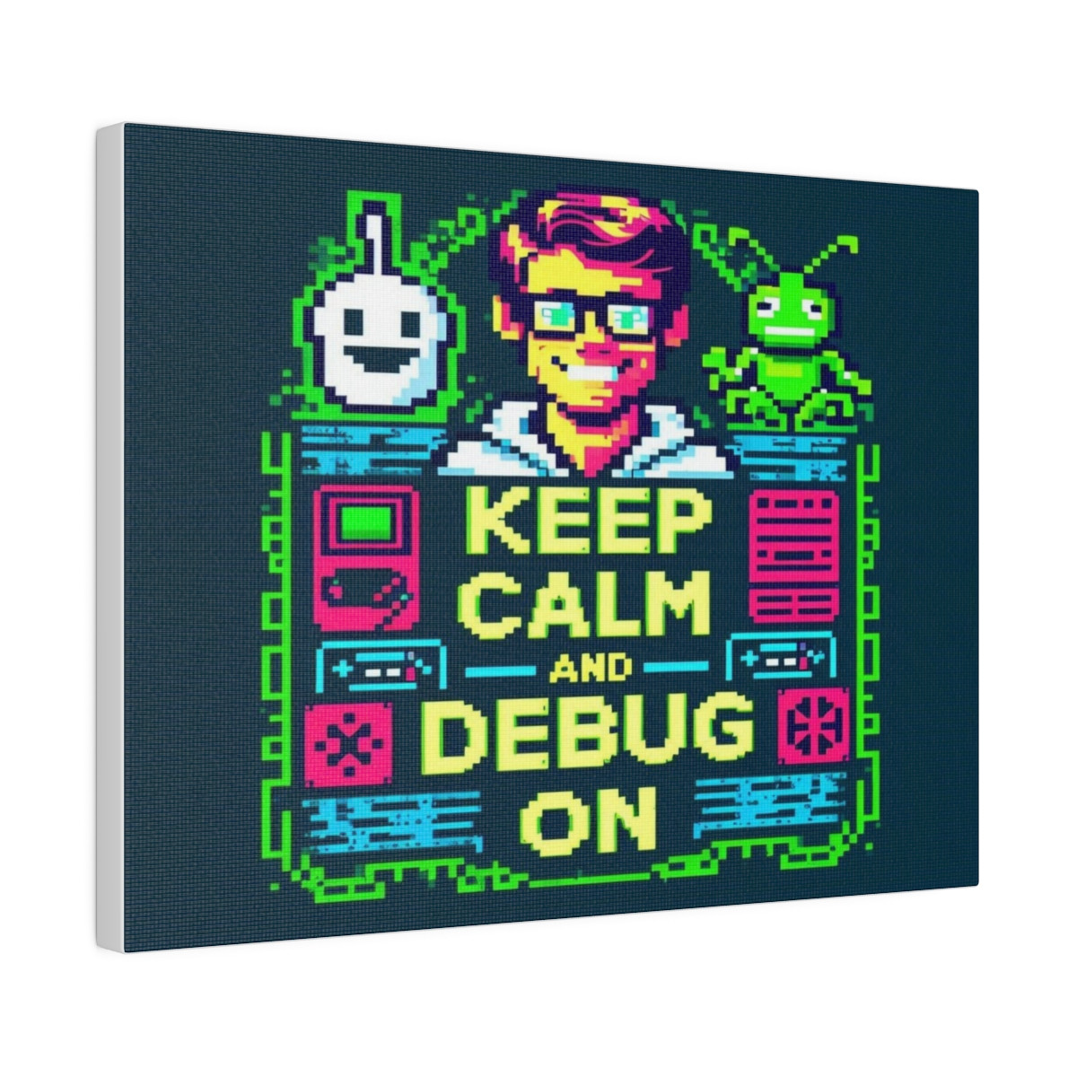 Keep Calm - Matte Canvas, Stretched, 0.75"