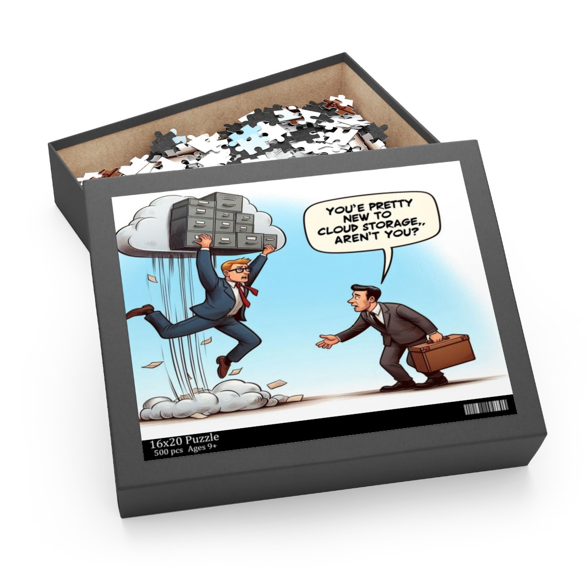 You're Pretty New To Cloud Storage - Puzzle (120, 252, 500-Piece)