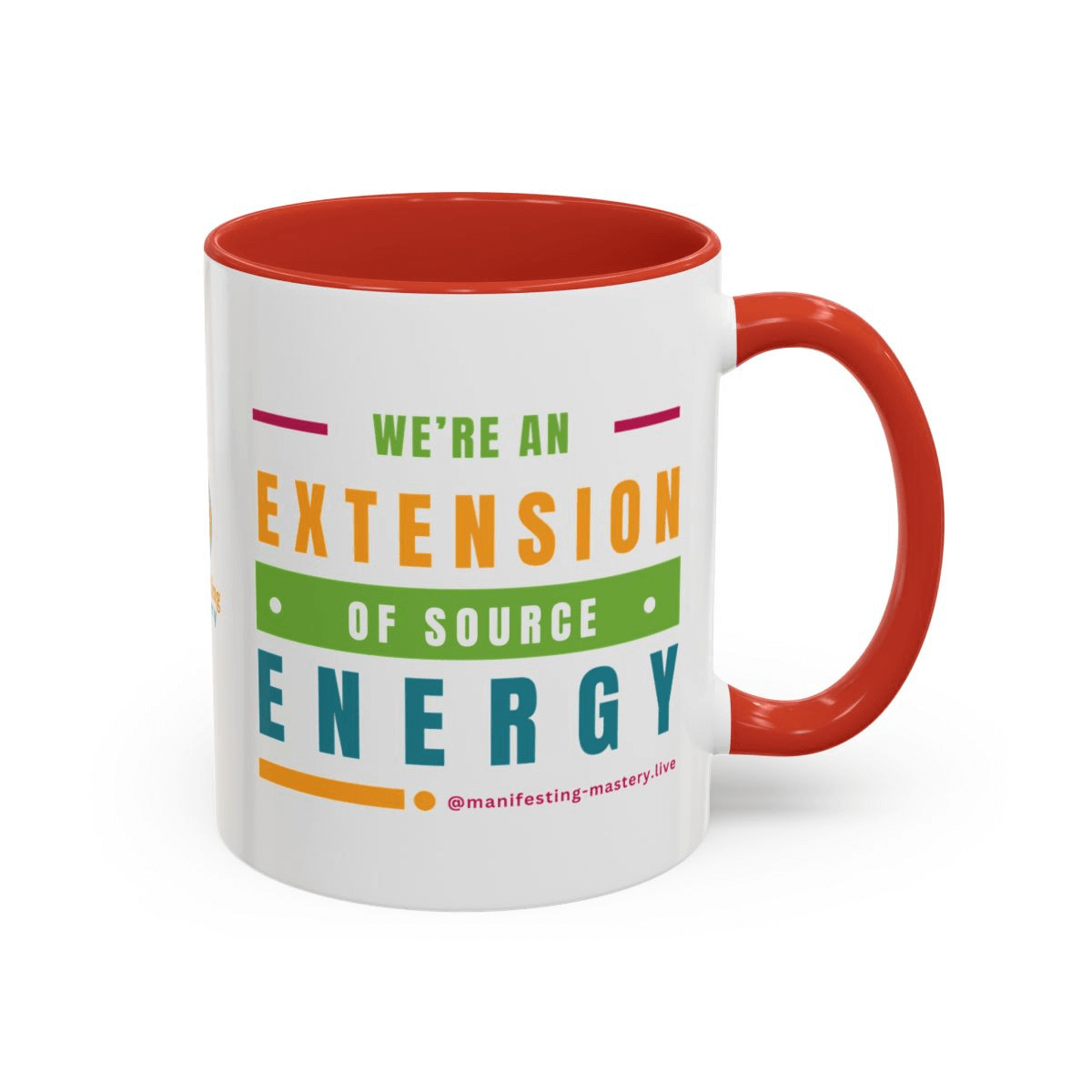 "We're an Extension of Source Energy"/"Path of Least Resistance, Path of Most Allowance" Radiant Mug