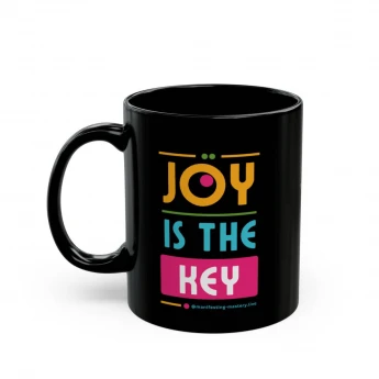 "Joy is the Key"/"On My High Flying Disk" Inspiration Mug