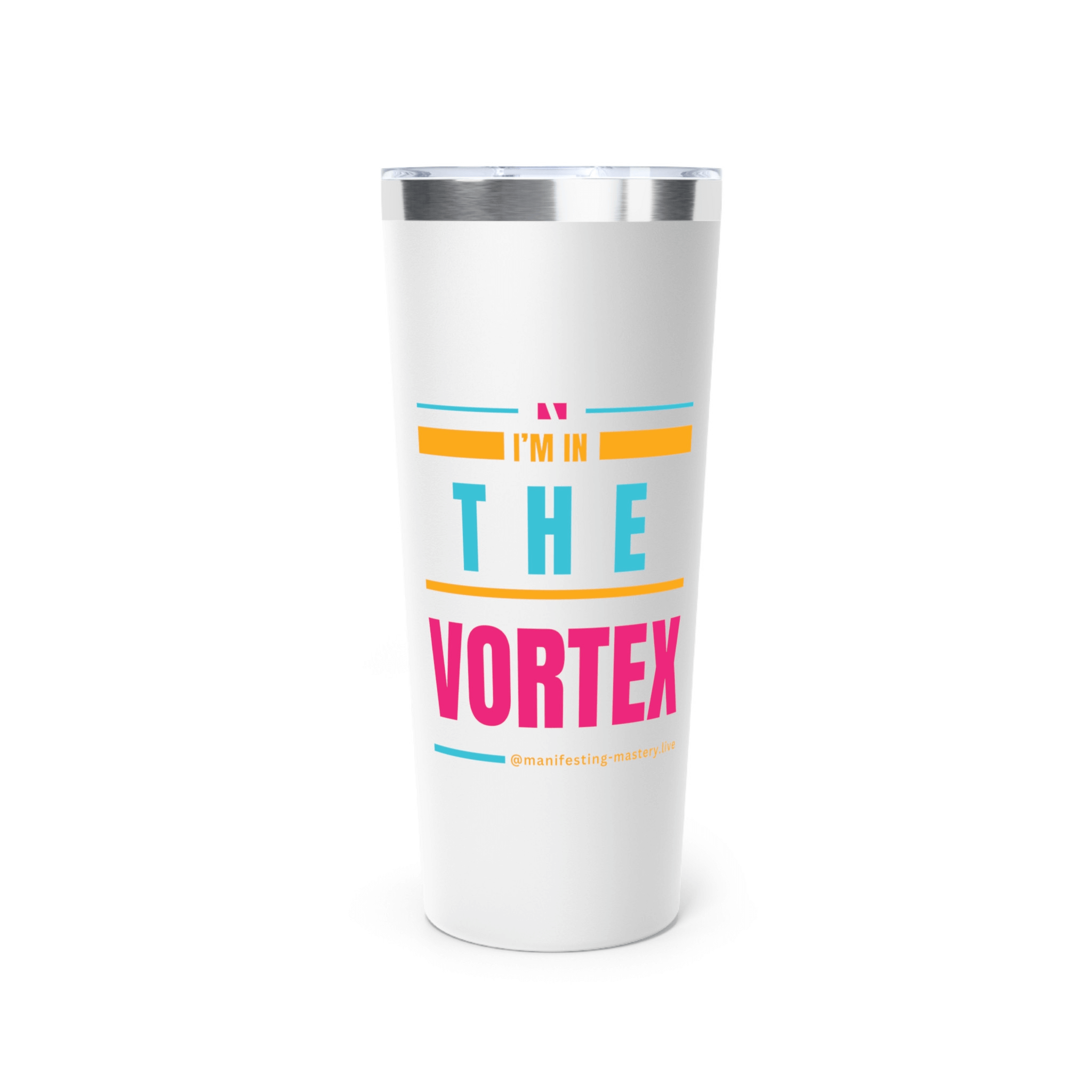 "Im in the Vortex"/ "On My High Flying Disk" Abundance Tumbler