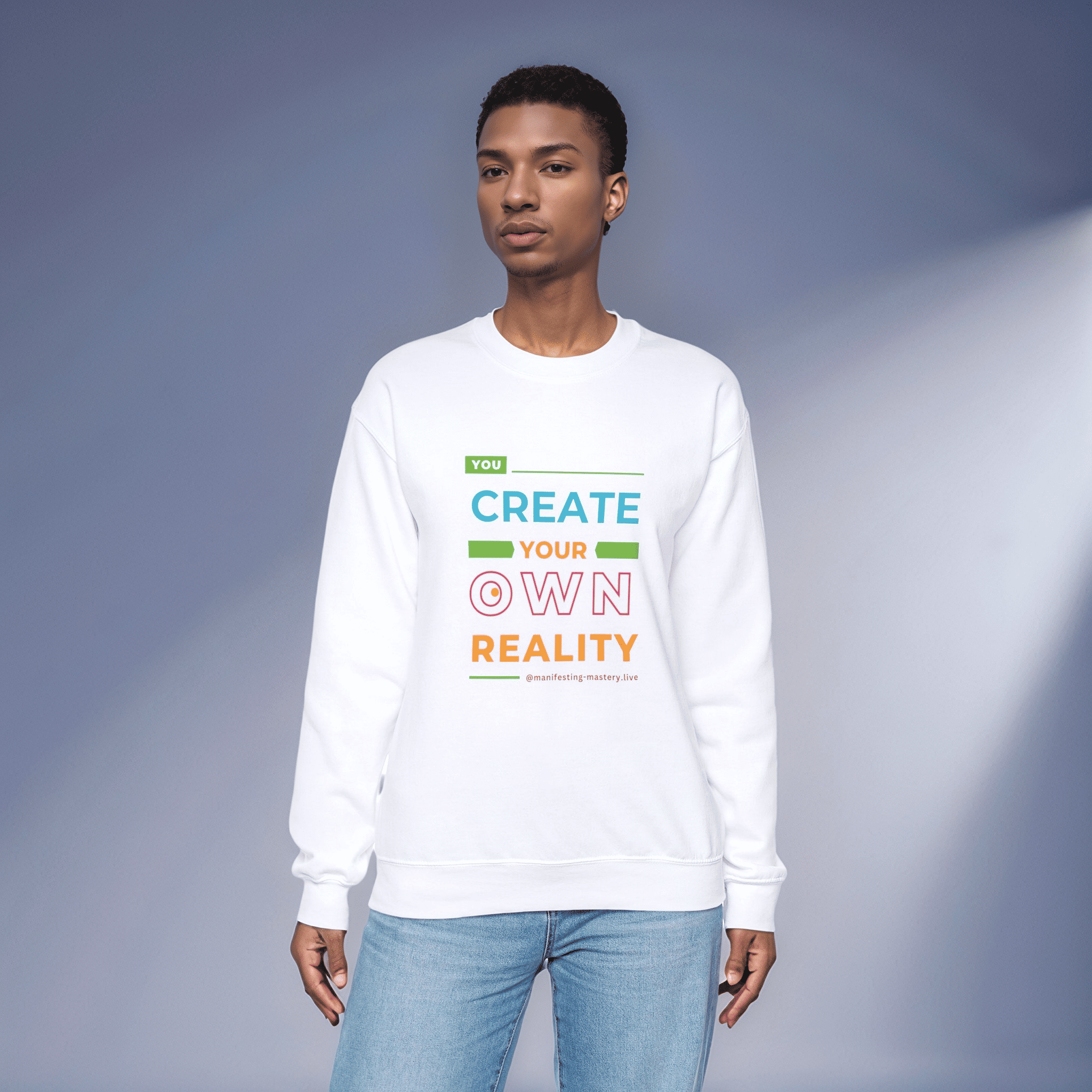 "You Create Your Own Reality" Alignment Sweater