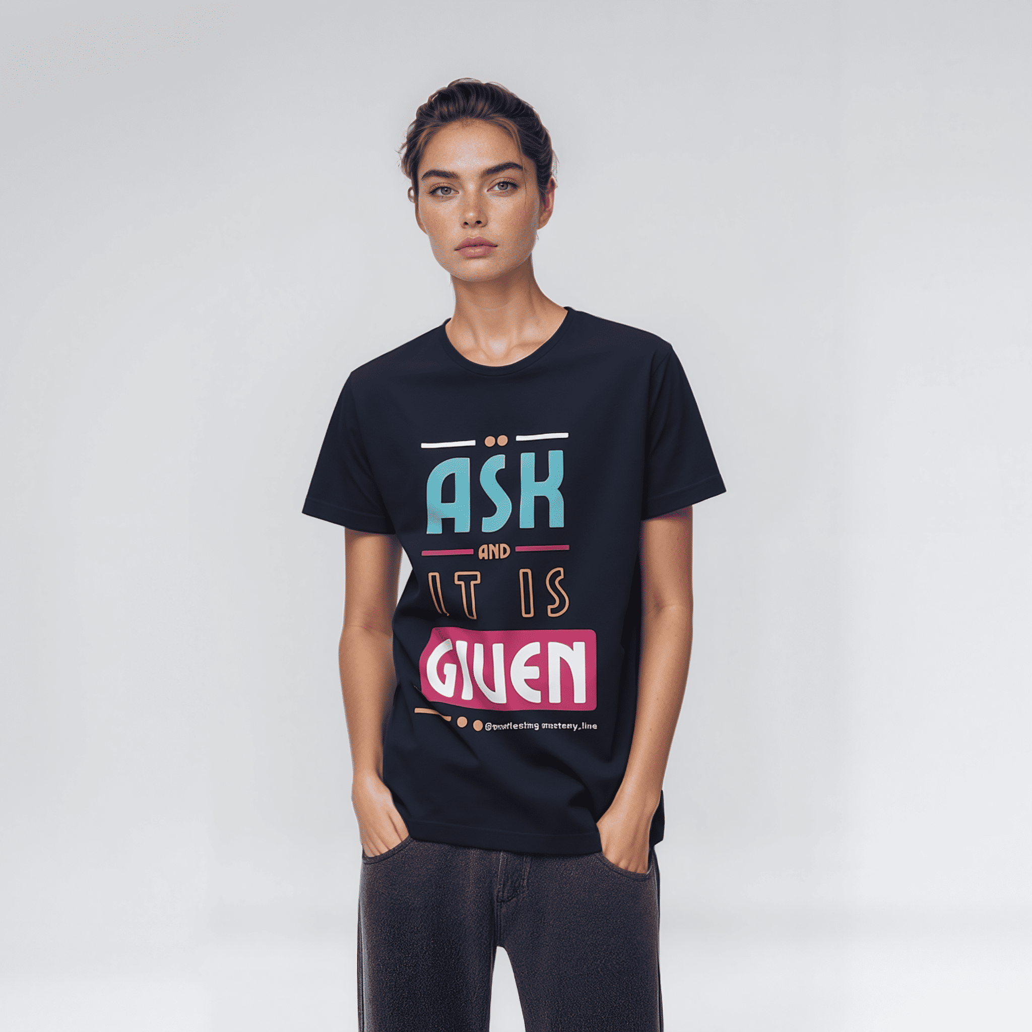 "Ask and It Is Given" Visionary Vibe Tee