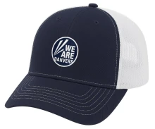 Contrast Stitch Trucker Snapback Cap