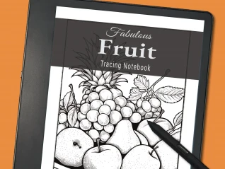 Fabulous Fruit Tracing Book