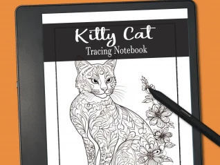Kitty Cat Tracing Book