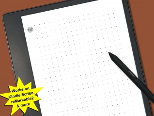 Dot Grid Mini Notebook
