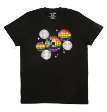 Pride Disco Balls Adult Crew Neck T-shirt